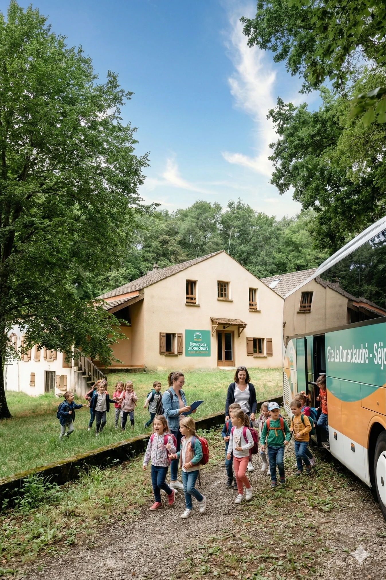 Classe découverte à Donaclaudre en Seine-et-Marne